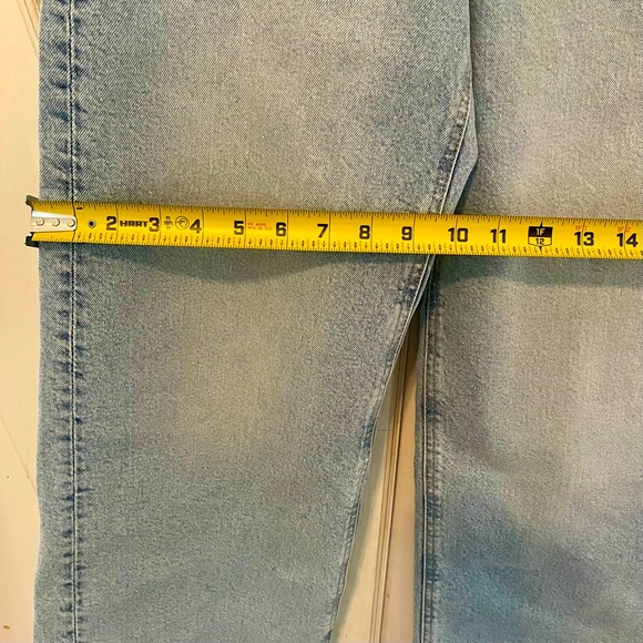 H&M Denim 
 HIGH RISE WIDE-CUT JEANS
Size 2 NWT - Picture 8 of 9